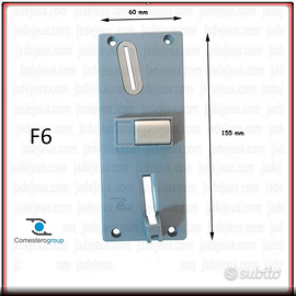 Pannello frontale gettoniera lavanderia distributo