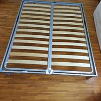 Rete alzabile per letto contenitore e materasso