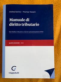 Manuale di diritto tributario