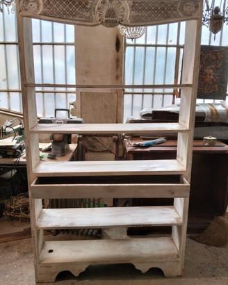 libreria vintage 