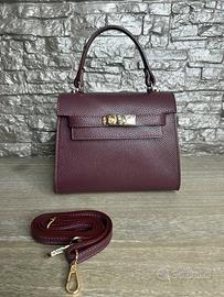 Borsa in vera pelle made in Italy
