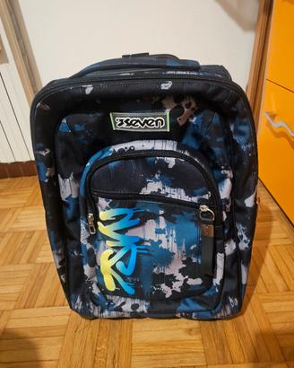 zaino trolley  scuola Seven