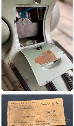 cedola controllo PIAGGIO