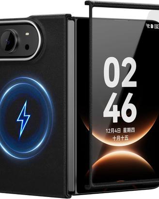 Cover Magnetica per iPhone Duo con Vetro Temperato