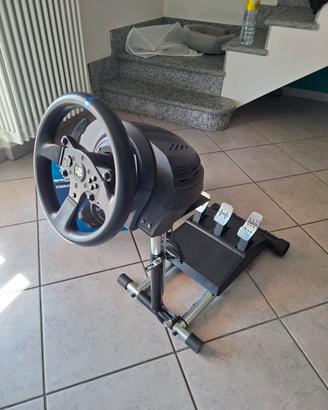Thrustmaster T300 Pedaliera 3 ped Wheel Stand Pro