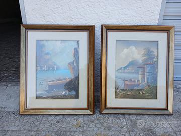 Quadri con dipinti a olio