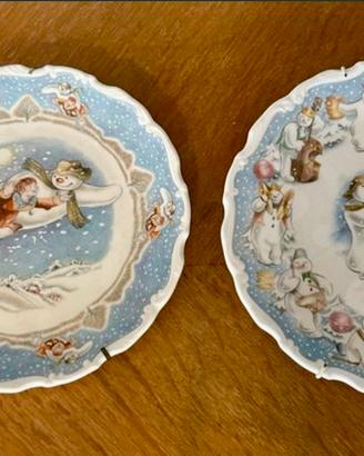 Piatti Porcellana Collezione Natale The Snowman