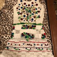 Abito/vestito fatto ad uncinetto a mano