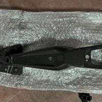 Portatarga hypermotard Ducati performance carbonio