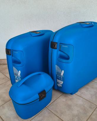 Set 3 Valigie Trolley Samsonite in Polipropilene
