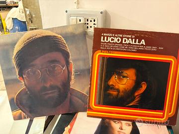 Set dischi vinile 33 giri lucio dalla
