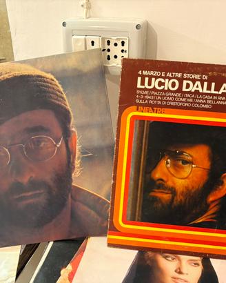 Set dischi vinile 33 giri lucio dalla