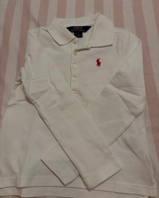 Maglietta a maniche lunghe polo Ralph  5 anni