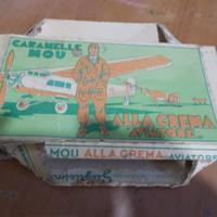 Scatola cartonata caramelle mou anni 40