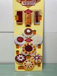 Insegne pubblicitaria sanson torta 97’ vinatge