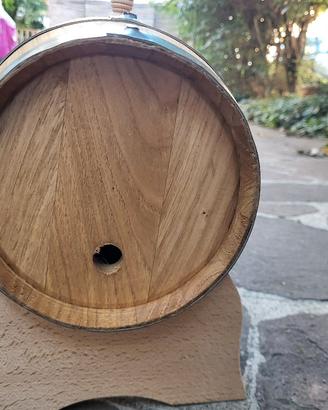 botte 5 litri per aceto o nocino