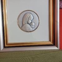 Quadro per cameretta bambini immagine in argento