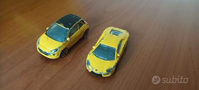 Majorette Lamborghini Aventador 219E e Opel adam