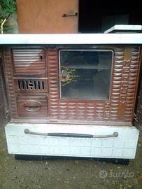 Cucina economica a legna