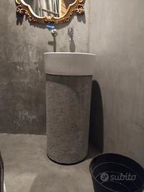 lavabo lavandino da terra a colonna