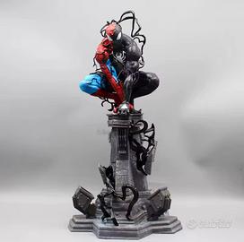 statuetta spiderman simbionte Marvel