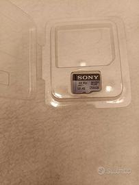 micro sd sony silver plus 256gb