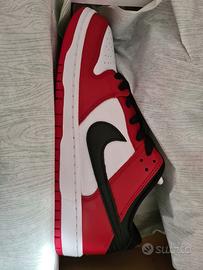 Nike SB Dunk Low Pro Varsity Red and White N:42,5
