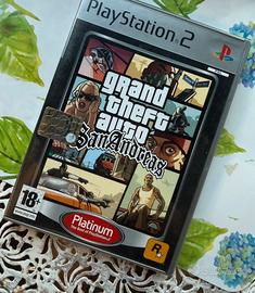 GTA San Andreas PS2 Platinum COMPLETO ed original