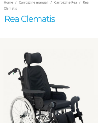 Sedia x persone disabili in carozzina