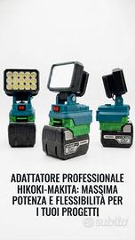 Adattatore Hikoki-Makita faretto Led 48E
