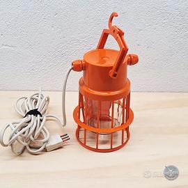 Lampada da officina vintage Bierre Brocca Milano