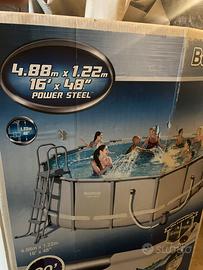 Pali per piacina Bestway rotonda 4,88m X 1,22