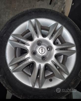 4 cerchi opel corsa da 16 originali 