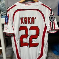 Maglia kaka milan calcio jersey retro 2007