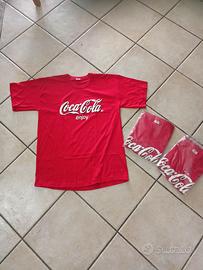 Magliette coca cola enjoy in blocco 