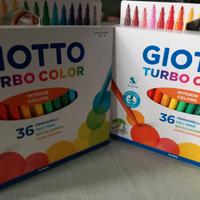 2 confezioni di pennarelli Giotto