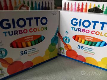 2 confezioni di pennarelli Giotto