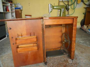 Macchina cucire mercedes mobili taglia epoca