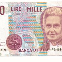 moneta da 1000 Lire italiana