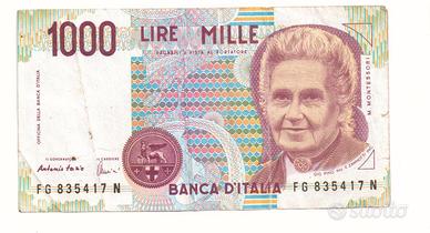 moneta da 1000 Lire italiana
