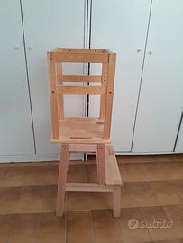 Torre montessoriana in Legno