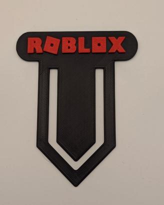 Segnalibro con scritta Roblox