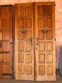 Porte in rovere massello