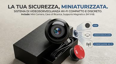 Mini Telecamera Wi-Fi HD Senza Fili