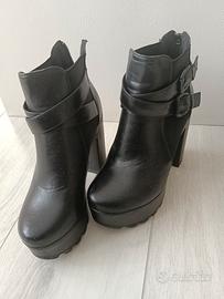 stivaletto pelle donna