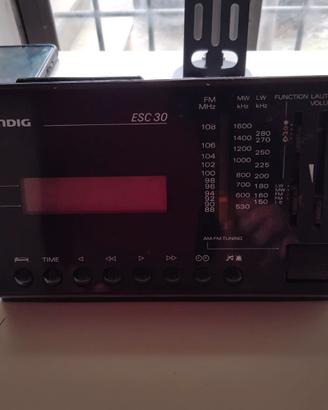 Radio sveglia "Grundig" anni 80