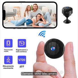 Mini telecamera wifi 