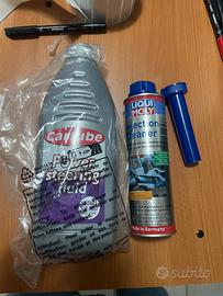 Pulisci iniettori e fluido servosterzo