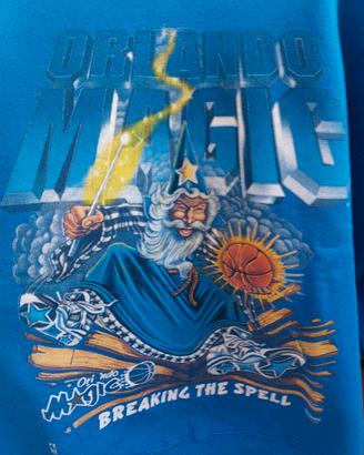 Felpa XL Rara Vintage Orlando Magic Wizard Salem