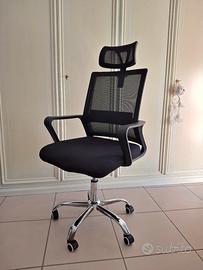 Sedia da ufficio ergonomica